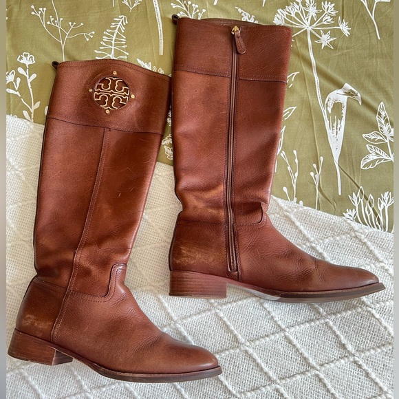 Tory Burch Kiernan 35MM Riding Boots - Picture 1 of 13